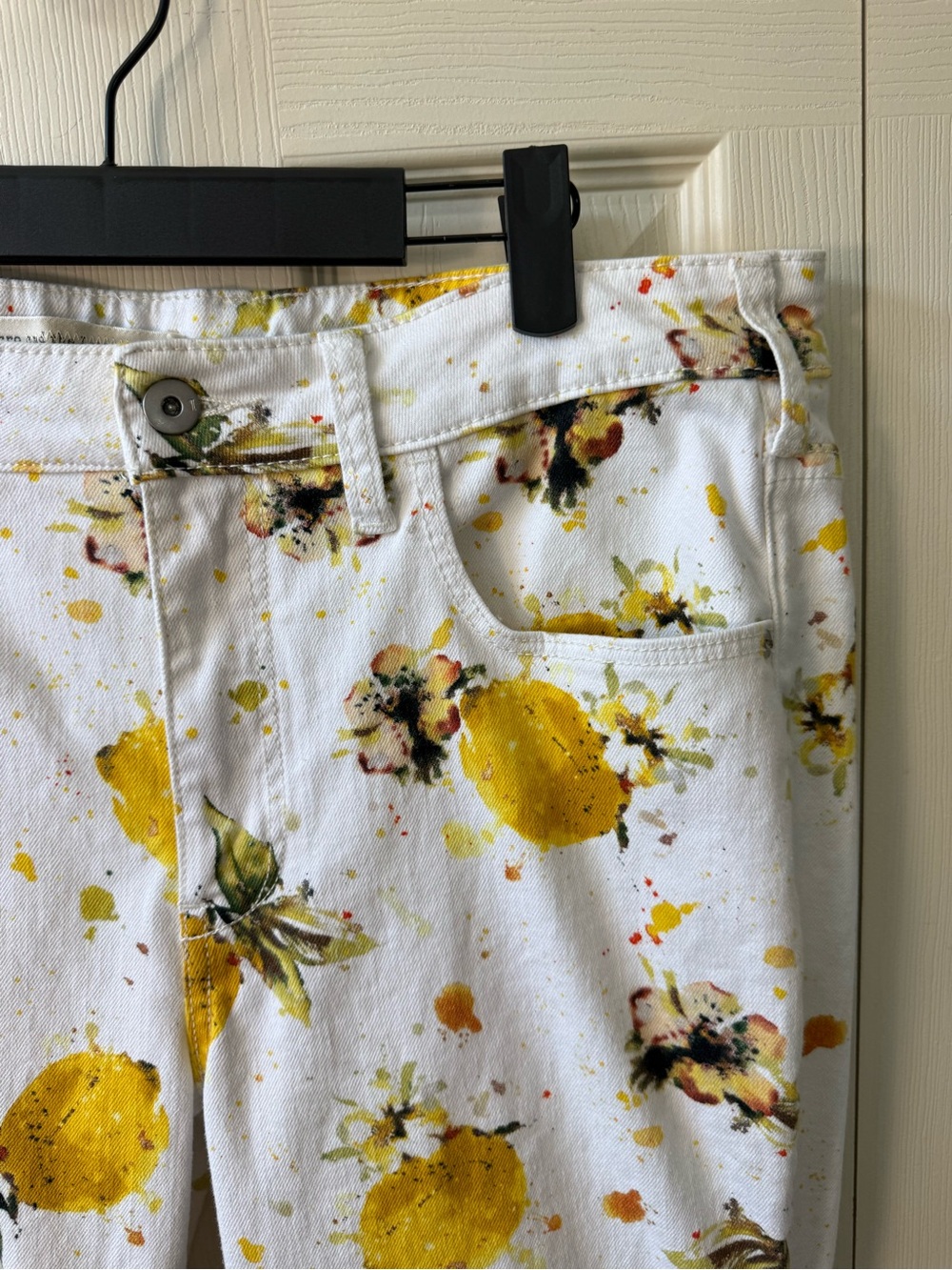 Pilcro Anthropologie Lemon Grove High-Rise Cropped Bootcut Jeans Women’s Size 31 - Picture 6 of 11